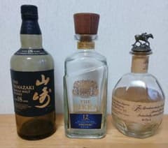 山崎18年 ニッカ12年 ブラントンウイスキー空瓶セット - メルカリ
