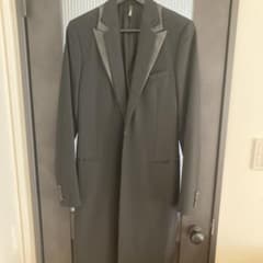 dior homme ダブルラペルテーラードジャケット レザー襟 2002aw - メルカリ
