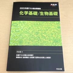 2023共通テスト総合問題集 化学基礎/生物基礎のサムネイル