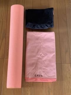 LAVA ヨガマット　ヨガラグ　セットのサムネイル