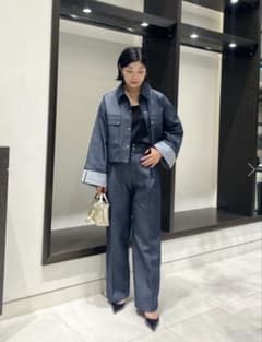 アルアバイル　リジッドデニムライクブルゾン アルアバイル リジッドデニムライクブルゾン - メルカリ