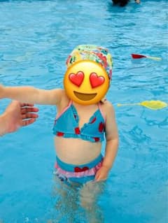 ベビー水着 子供 1歳 80 女の子用水着のサムネイル