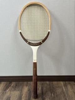 BLACKJACK CASTOR テニスラケット MIZUNO ミズノ ウッドテニスラケット BLACK JACK CASTOR - メルカリ
