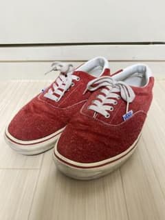 VANS レッドスエード オーセンティック 25.5のサムネイル