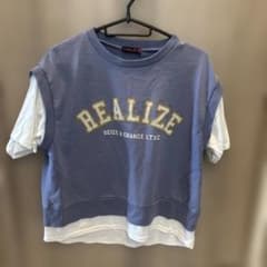 Lovetoxic レイヤード風 Tシャツ Mサイズのサムネイル