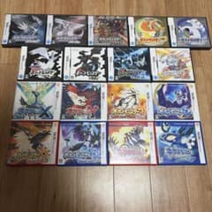 ds 3ds ポケモン　ソフト　まとめ　【端子清掃、動作確認済み】 ds 3ds ポケモン ソフト まとめ 【端子清掃、動作確認済み】 - メルカリ