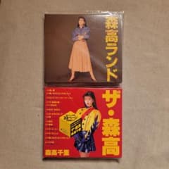 お宝☆森高千里「森高ランド」「ザ・森高」写真集付初回限定盤