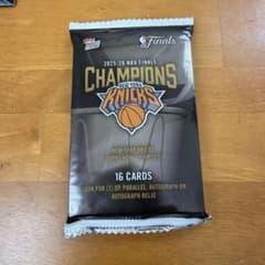 Topps Now 2025-26 NBA Finals Knicks 未開封のサムネイル