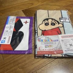 크레용 신짱 이치 반 쿠지 C상 빅 타월 G상 패브릭 컬렉션