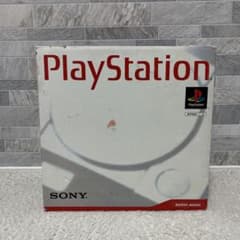 【通電確認済】初代 プレイステーション SCPH-5500 付属品完備 外箱付きのサムネイル