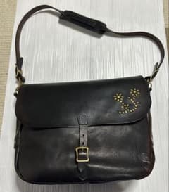 レア茶芯　Schott LEATHER POSTMAN SHOULDERBAG レア茶芯 Schott LEATHER POSTMAN SHOULDERBAG - メルカリ