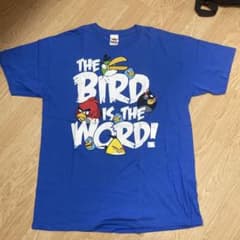 ANGRY BIRDS Tシャツ ブルー Lサイズのサムネイル