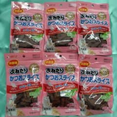 サンライズ ニャン太のおねだり かつおスライス 6袋セットのサムネイル