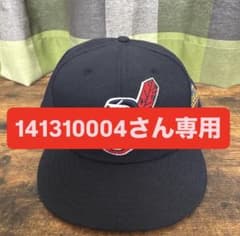 NEW ERA 59fifty インディアンス ワフー酋長ロゴ - メルカリ