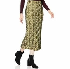 LILY BROWN チュールジャガードタイトスカート 花柄のサムネイル