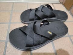 Teva メンズ スポーツサンダル ブラックのサムネイル