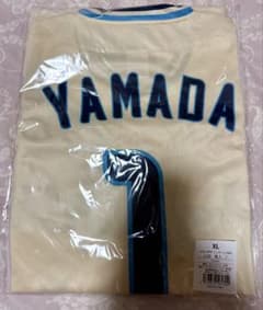 ヤクルトスワローズ CREWユニフォーム 山田哲人 M 1 スワローズクルー 山田哲人 ユニフォーム ヤクルトスワローズクルー XLサイズ crew新品未
