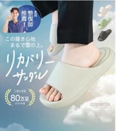 雲の上サンダル 整体師推奨 スモークベージュ　Mのサムネイル