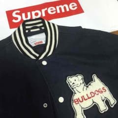 ryu様専用 Supreme BULLDOGS ジャケット ネイビーのサムネイル