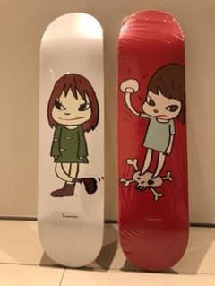 [新品 ]奈良美智 スケートボード 2枚 セットのサムネイル