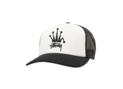 Stussy クラウンロゴ メッシュキャップ ブラックのサムネイル