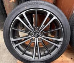 86 純正ホイールタイヤセットタイヤサイズ215/45R17PCD100 5H - メルカリ