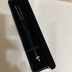 白金工房 pt ダイヤモンドクロスペンダントネックレス - メルカリ