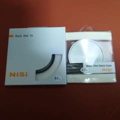 nisi black mist 1/4 とstack caps セット 67mmのサムネイル