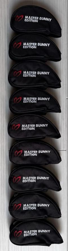 MASTERS BUNNY アイアン用ヘッドカバー 9個セットのサムネイル