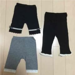 スパッツ 3枚セット ☆ サイズ80のサムネイル