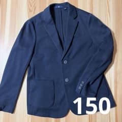 ユニクロ　ジャケット　150ネイビーのサムネイル