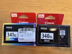 Canon PIXUS 341XL/340XL インクカートリッジセットのサムネイル