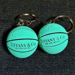 Tiffany ティファニー キーホルダー バスケットボール スポルディング