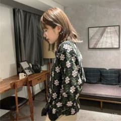 ビンテージフラワーカーディガンのサムネイル