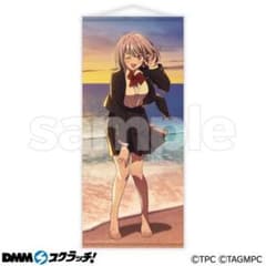 DMMスクラッチ　グリッドマン 冬制服　新条あかね　タペストリー A-2