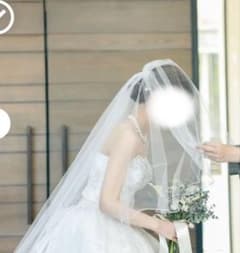 ウェディングベール メロウベール SM ショート ミドル 結婚式 挙式のサムネイル