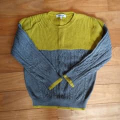【GLOBAL WORK】ニット セーター　キッズ110~120cmのサムネイル