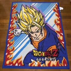 ドラゴンボール　ラグ　マット　レトロ　ベジット 勉強机　カーペット　興和 ドラゴンボール ラグ マット レトロ ベジット 勉強机 カーペット 興和
