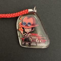 ONE PIECE ポートガス・D・エース アクリルキーホルダー ONE PIECE ポートガス・D・エース ストラップ - メルカリ