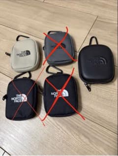 【値下げ】THE NORTH FACE 小銭入れ カラビナ付き 3点セット