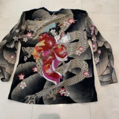 和柄　ロンT 七分丈のサムネイル