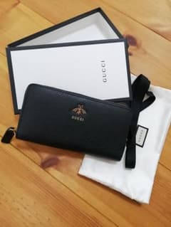 GUCCI　長財布　アニマリエ　蜂　美品のサムネイル