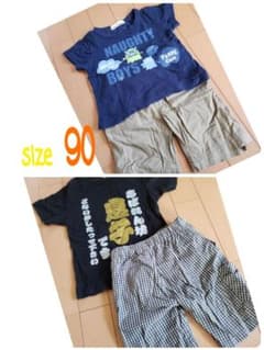 Tシャツ&ハーフパンツセット　size90のサムネイル