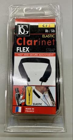 【美品】BG（ビージー）クラリネット用ストラップ Flex（フレックス）のサムネイル