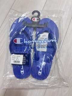 25cm ブルー Champion ビーチサンダルのサムネイル