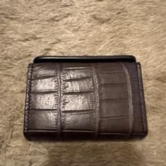hasegawa handcrafted クロコダイル ポロサス ダーググレー hasegawa handcrafted クロコダイル ポロサス ダーググレー - メルカリ
