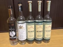空き瓶 8本セット メスカル バーボンウイスキー - メルカリ