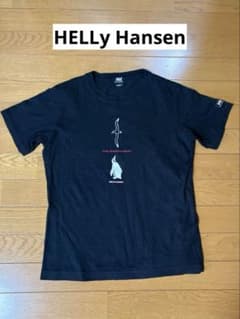 HELLy Hansen ヘリーハンセン　黒 Tシャツ レディース　Ｌサイズのサムネイル