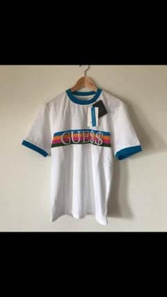激レア 送料込 guess × asap rocky Tシャツ 青 Sのサムネイル