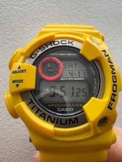 【美品】CASIO G-SHOCK DW-9900GF-9JF FROGMAN赤 美品】CASIO G-SHOCK DW-9900GF-9JF FROGMAN赤 - メルカリ